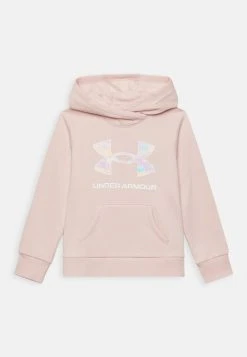 Under Armour RIVAL LOGO - Bluza - Retro Pink