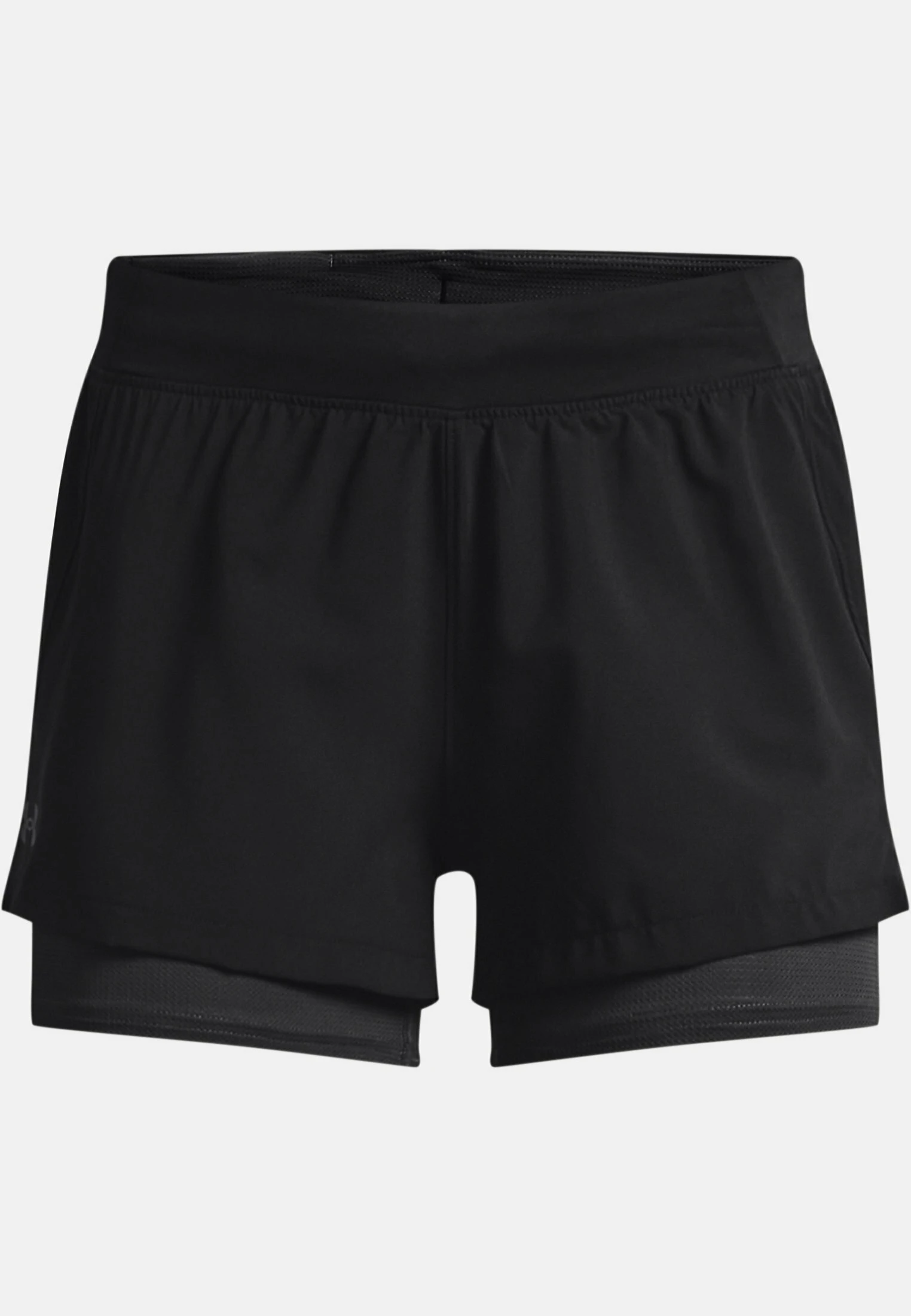 Under Armour 2-IN-1 - Krótkie Spodenki Sportowe - Black - obrazek 4