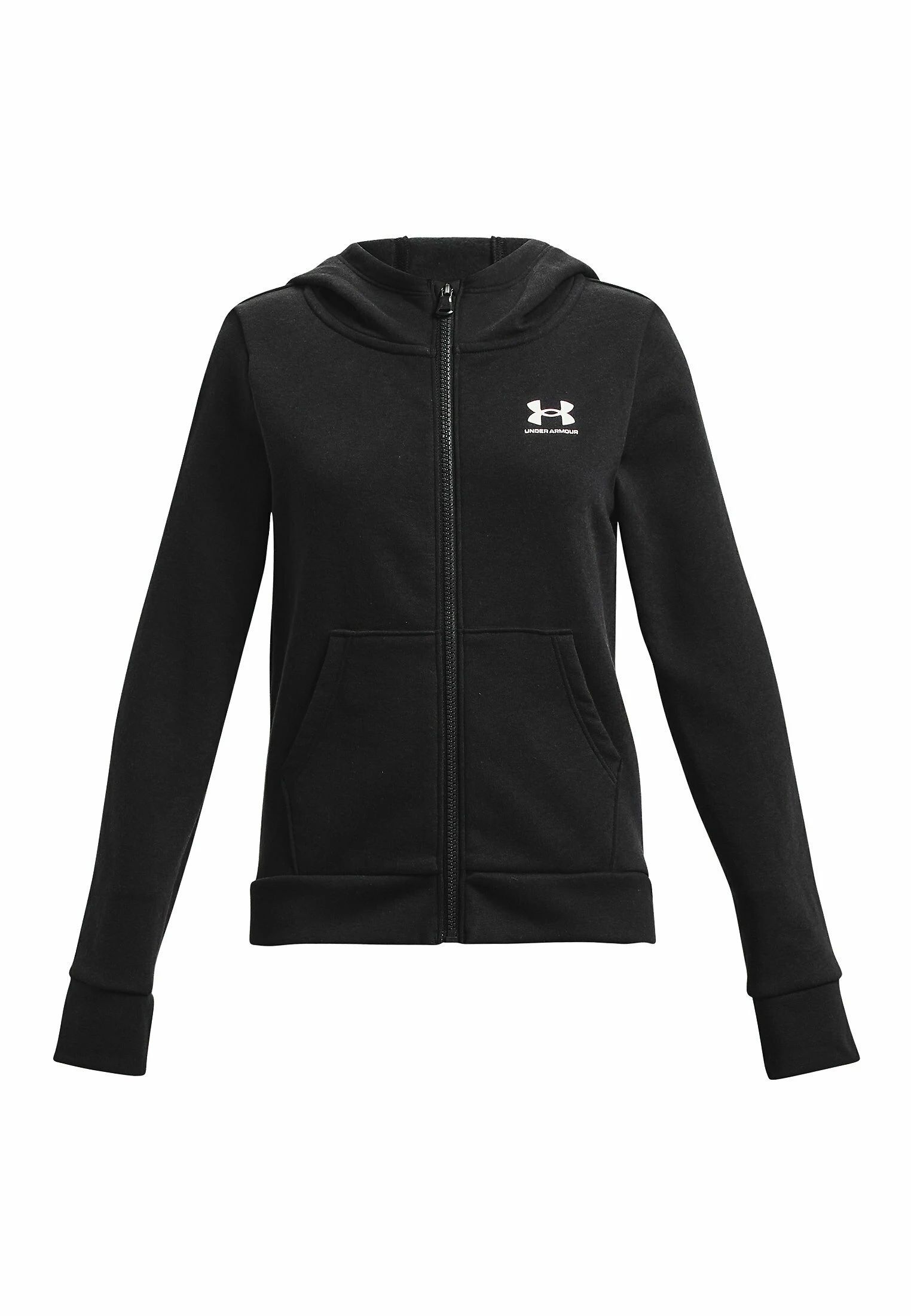 Under Armour RIVAL - Kurtka Z Polaru - Black
