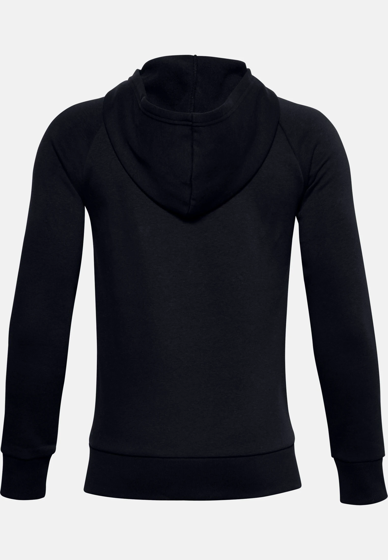 Under Armour RIVAL COTTON FULL ZIP - Bluza Rozpinana - Black - obrazek 2