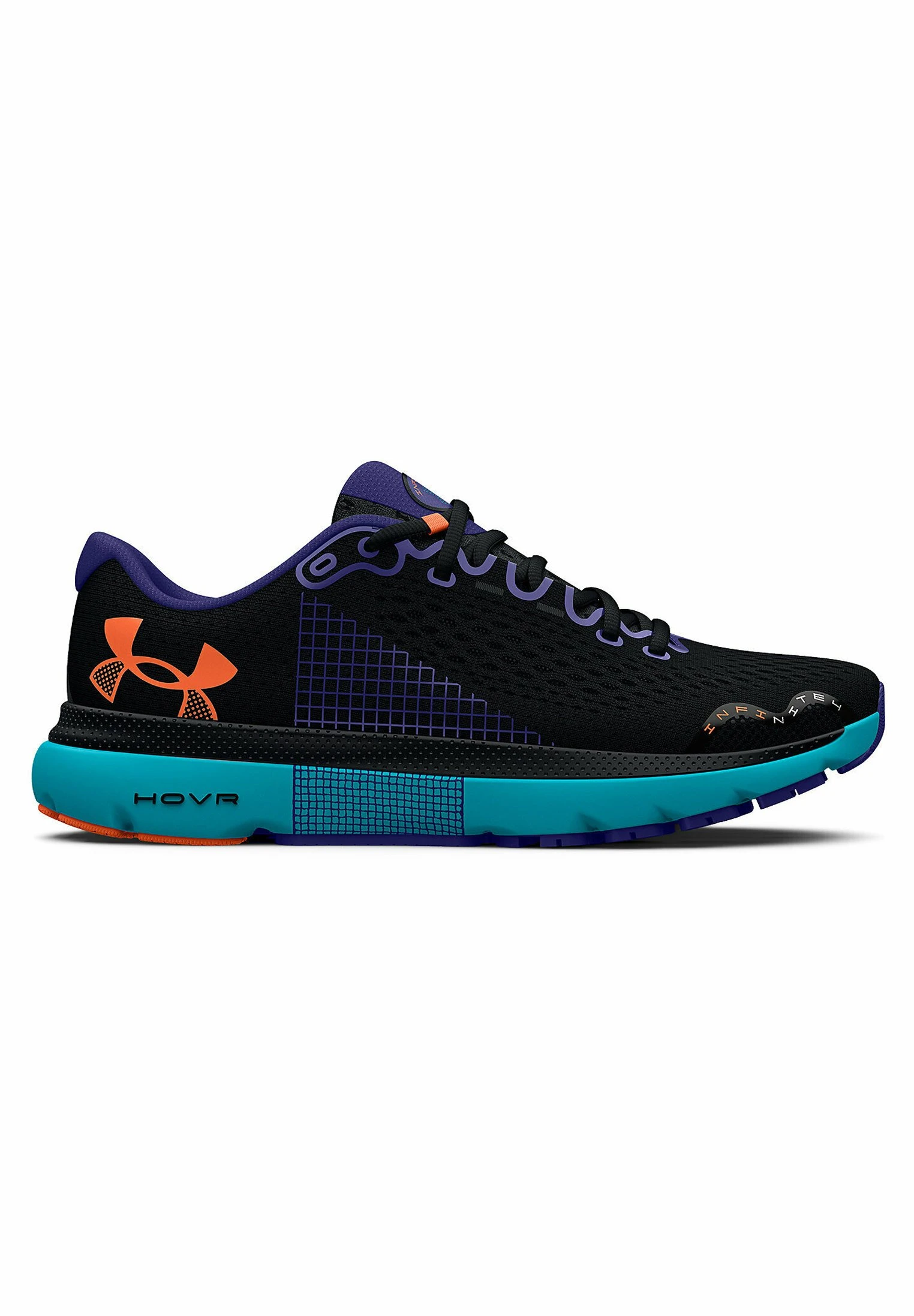 Under Armour TECHNICAL PERFORMA UA HOVR INFINITE - Obuwie Do Biegania Treningowe - Black - obrazek 5
