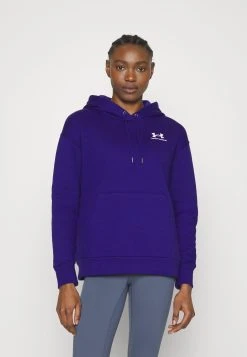Under Armour ESSENTIAL HOODIE - Bluza Z Kapturem - Sonar Blue