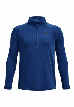 Under Armour UA TECH 2 0 1/2 ZIP - Bluzka Z Długim Rękawem - Blue Mirage