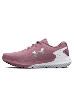 Under Armour CHARGED ROGUE 3 - Obuwie Do Biegania Treningowe - Pink Elixir/white/metallic Silver