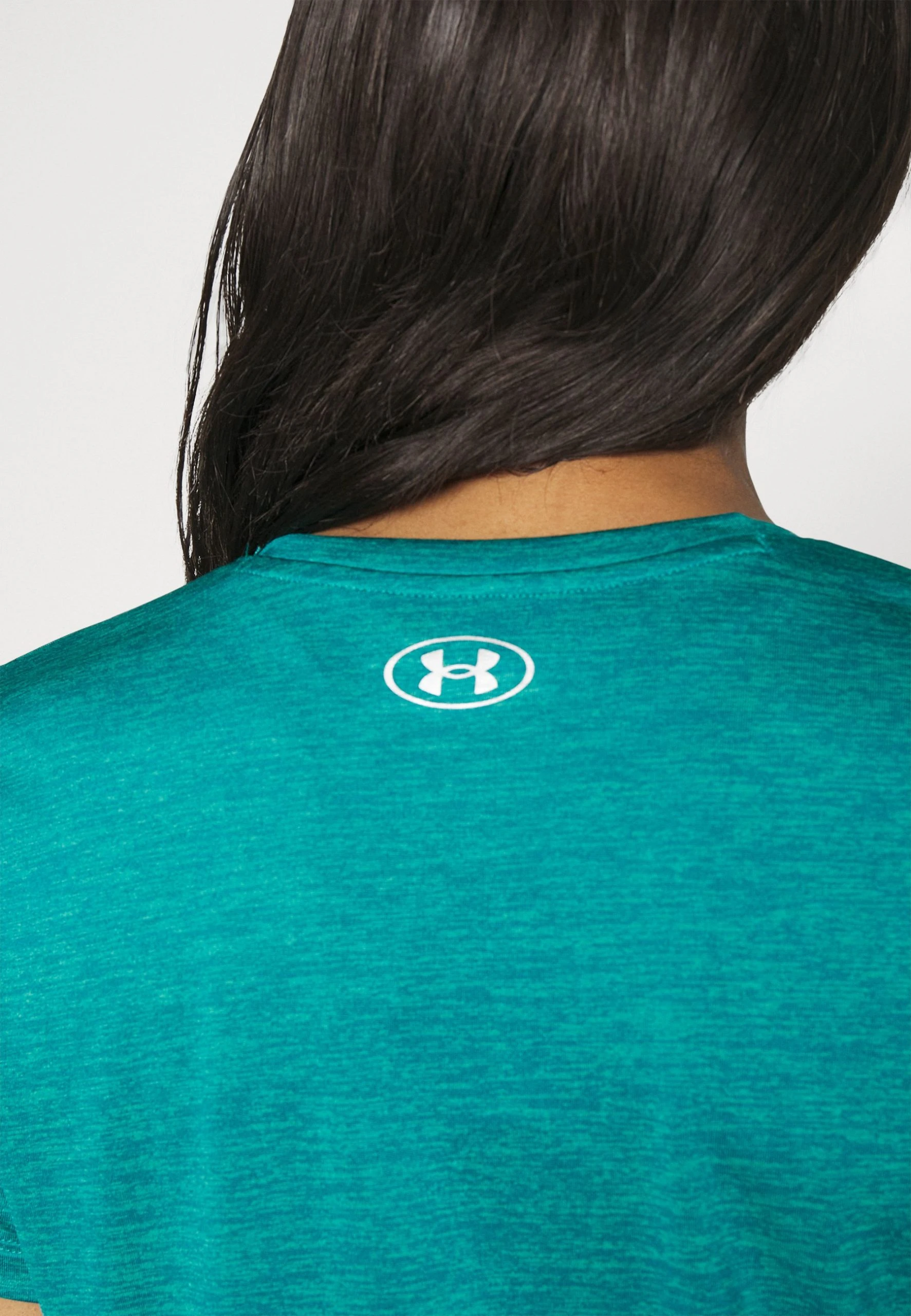 Under Armour TECH TWIST - Koszulka Sportowa - Coastal Teal/birdie Green/silver-coloured - obrazek 5
