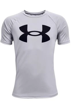 Under Armour FUSSBALL - T-shirt Z Nadrukiem - Grau