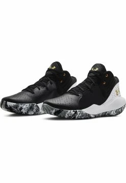 Under Armour COURT PERFORMANCE UA JET - Obuwie Do Koszykówki - Black