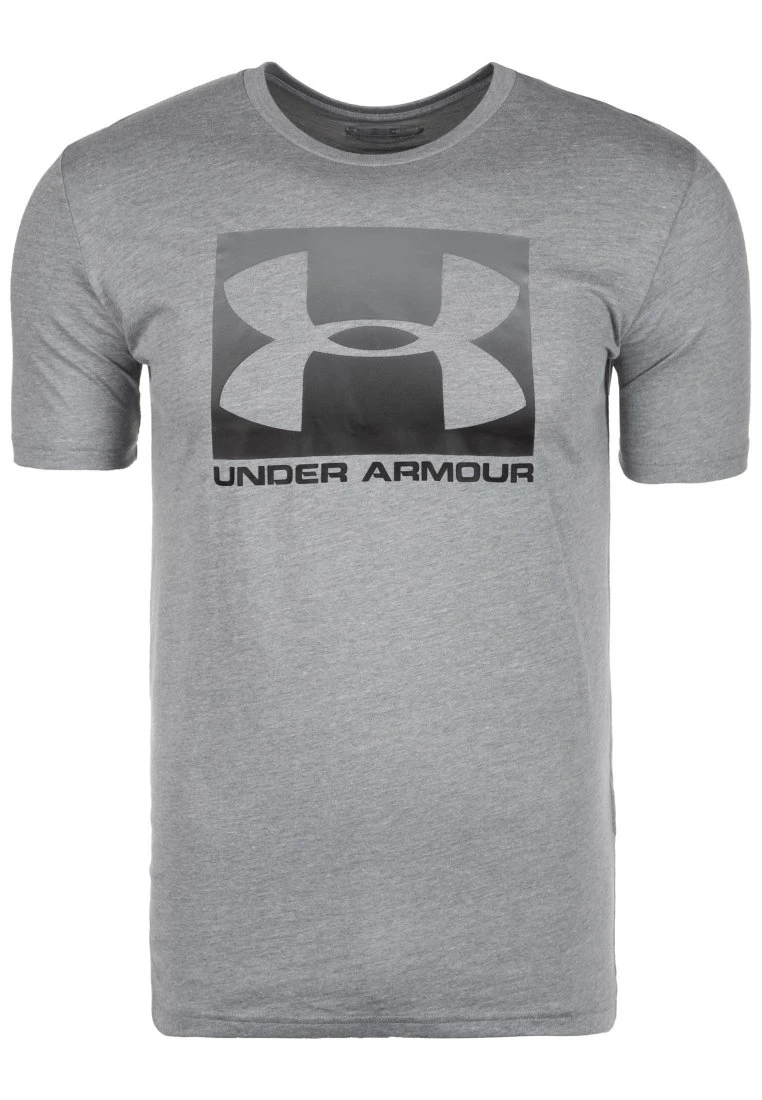 Under Armour BOXED STYLE - T-shirt Z Nadrukiem - Grey - obrazek 4