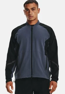 Under Armour LONG-SLEEVES UNSTOPPABLE - Kurtka Sportowa - Downpour Gray