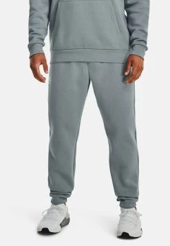 Under Armour ESSENTIAL - Spodnie Treningowe - Harbor Blue