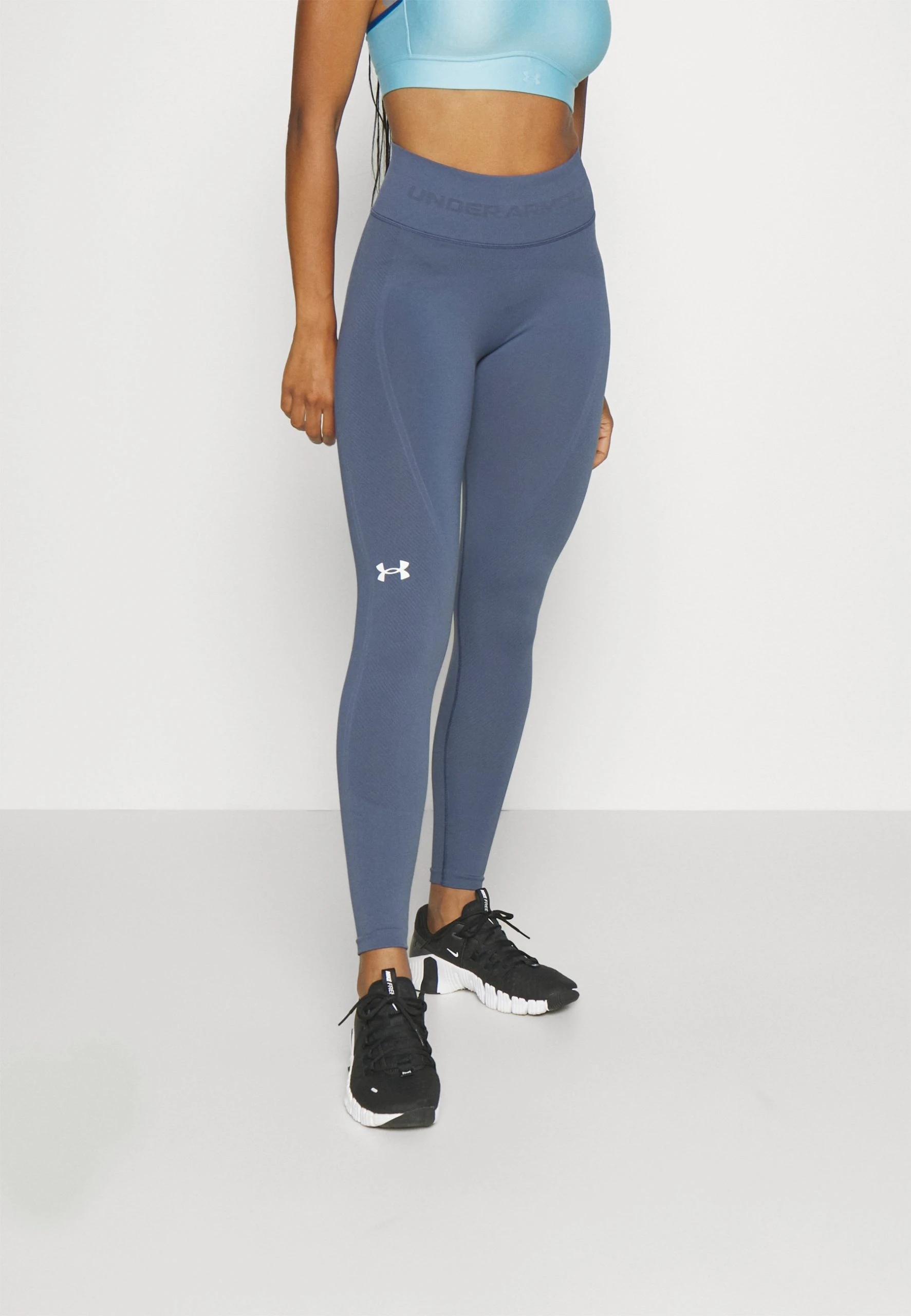 Under Armour TRAIN SEAMLESS LEGGING - Legginsy - Downpour Gray