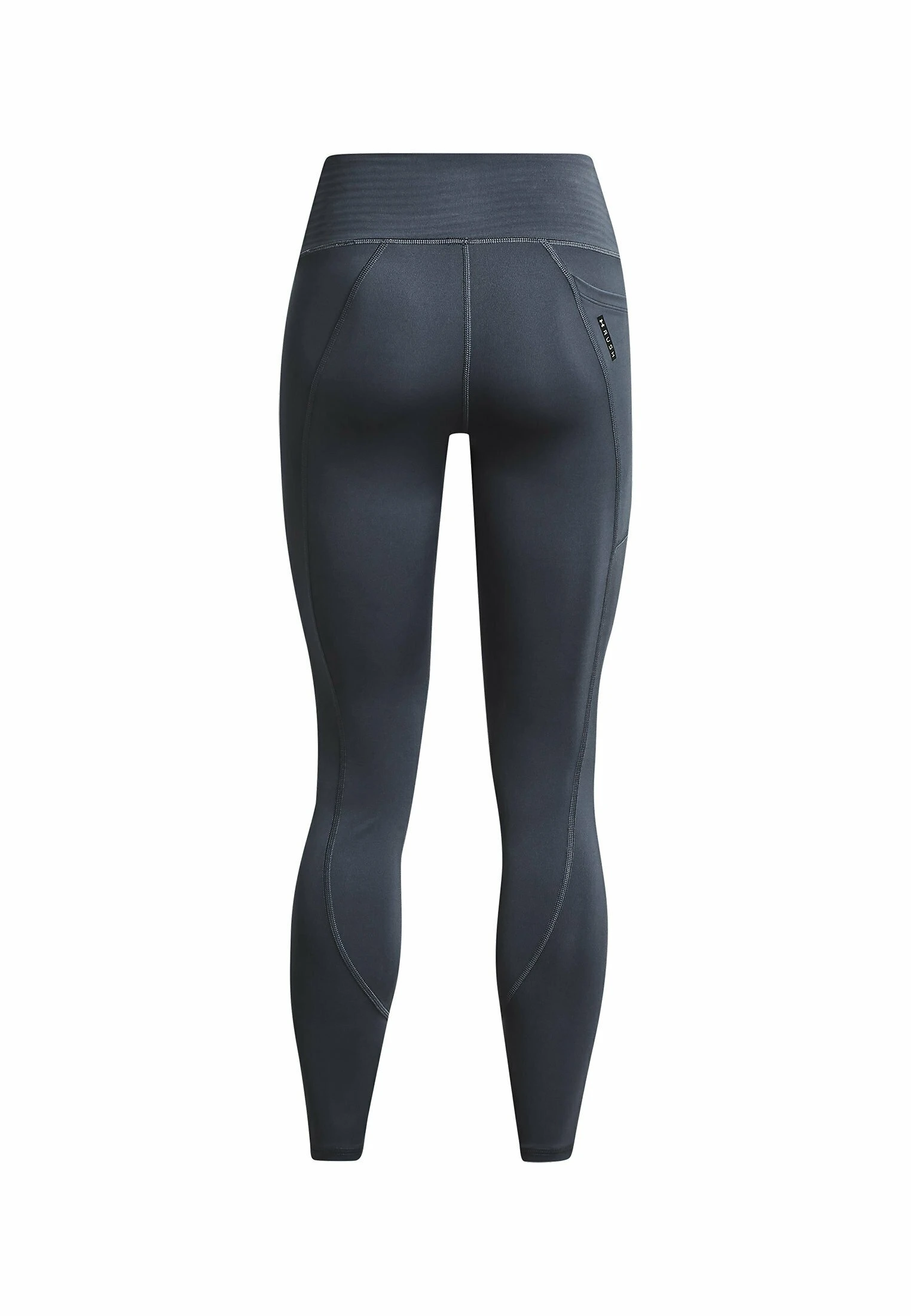 Under Armour RUSH - Legginsy - Downpour Gray - obrazek 5