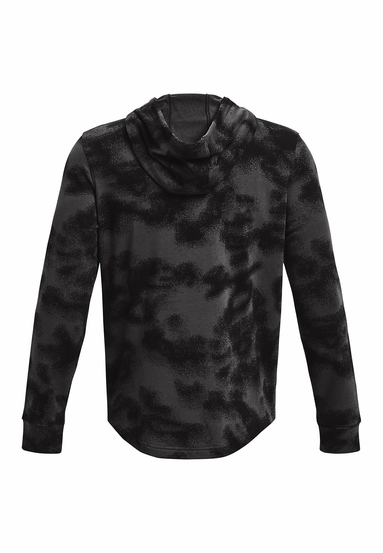 Under Armour UA RIVAL TERRY NOVELTY HD - Bluza Z Kapturem - Black - obrazek 5