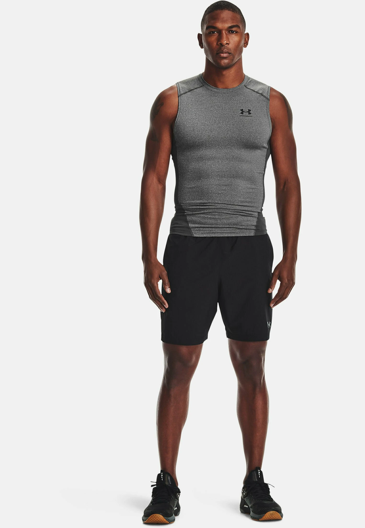 Under Armour Top - Carbon Heather - obrazek 2