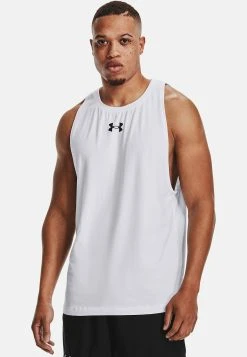 Under Armour BASELINE TANK - Top - White