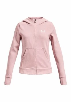 Under Armour RIVAL - Kurtka Z Polaru - Prime Pink