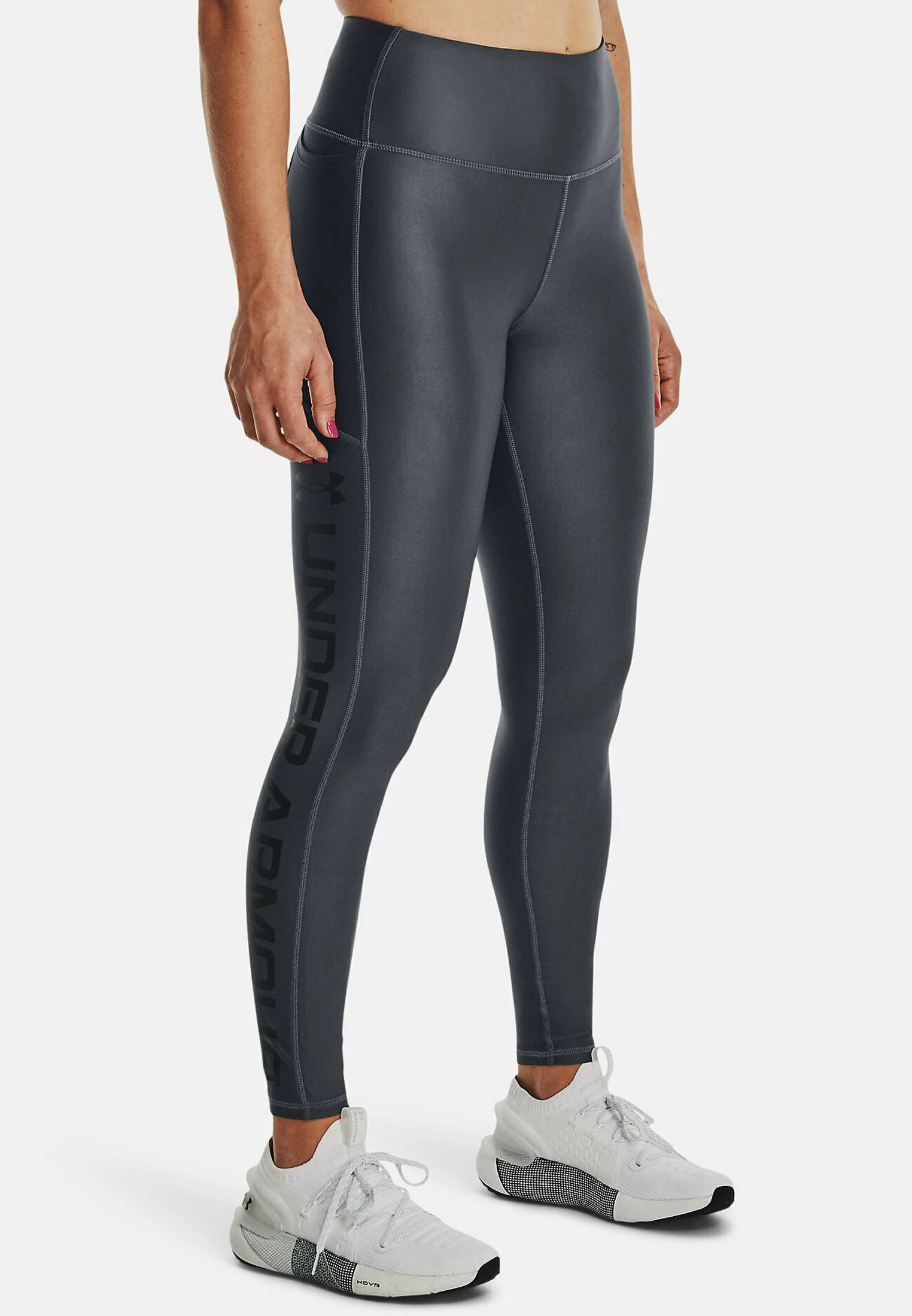 Under Armour BRANDED - Legginsy - Pitch Gray