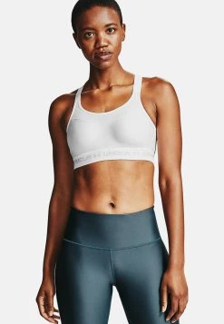Under Armour ARMOUR HIGH CROSSBACK - Biustonosz Bustier - White