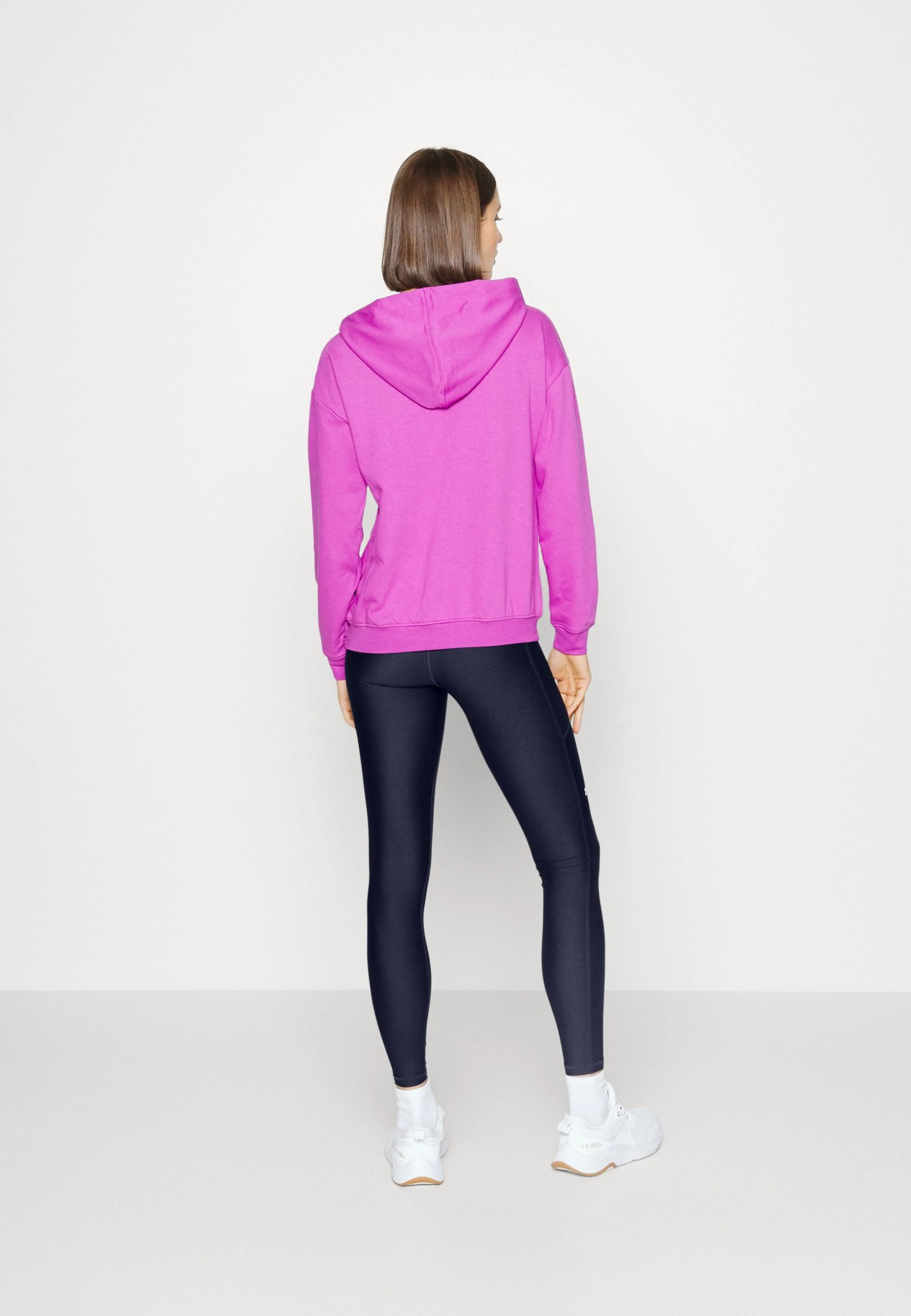 Under Armour ARMOUR HIRISE LEG - Legginsy - Midnight Navy/white - obrazek 3