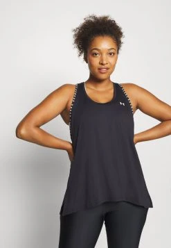 Under Armour KNOCKOUT TANK - Koszulka Sportowa - Black