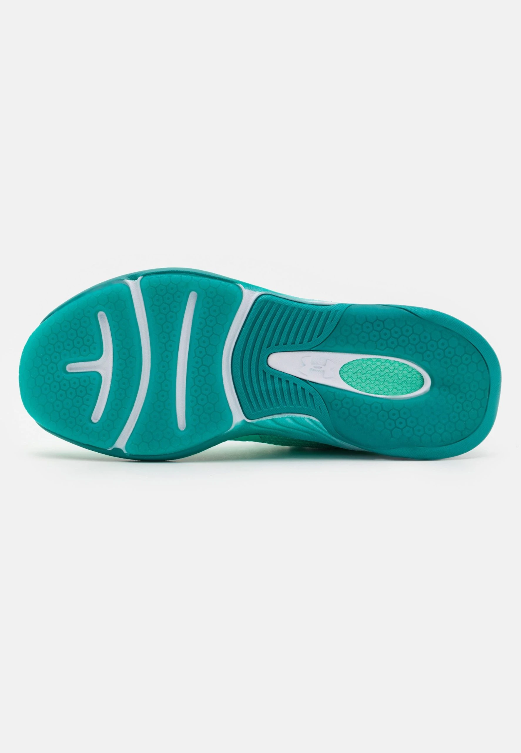 Under Armour HOVR OMNIA - Obuwie Treningowe - Green Breeze/coastal Teal/metallic Ash Taupe - obrazek 6