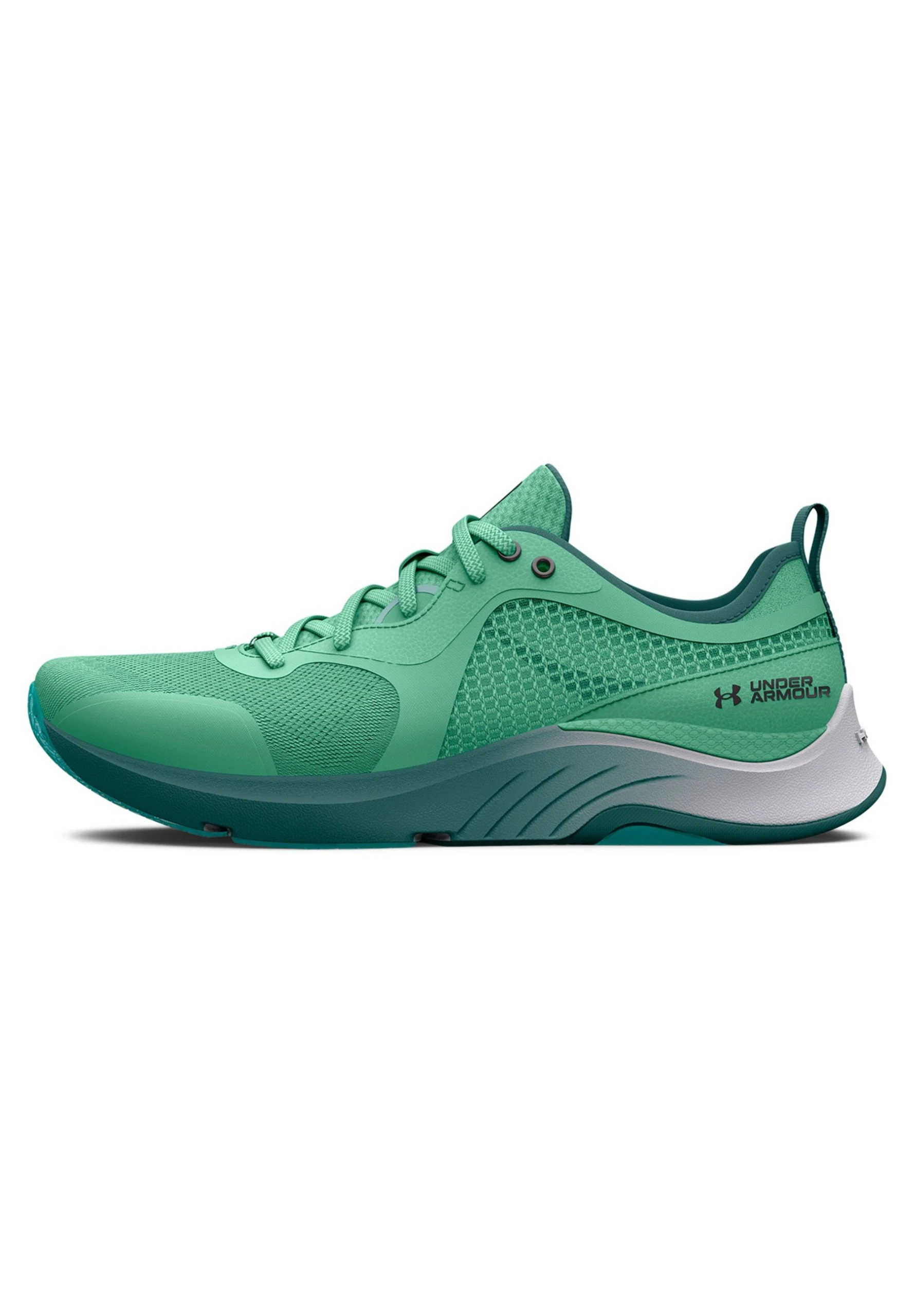 Under Armour HOVR OMNIA - Obuwie Treningowe - Green Breeze/coastal Teal/metallic Ash Taupe