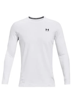 Under Armour CG CREW - Podkoszulki - White /black
