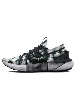 Under Armour HOVR PHANTOM 3 DYED - Obuwie Do Biegania Treningowe - White/black