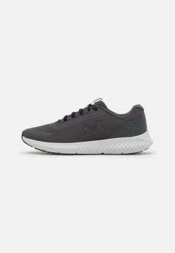 Under Armour CHARGED ROGUE 3 STORM - Obuwie Do Biegania Treningowe - Jet Gray/petrol Blue/black