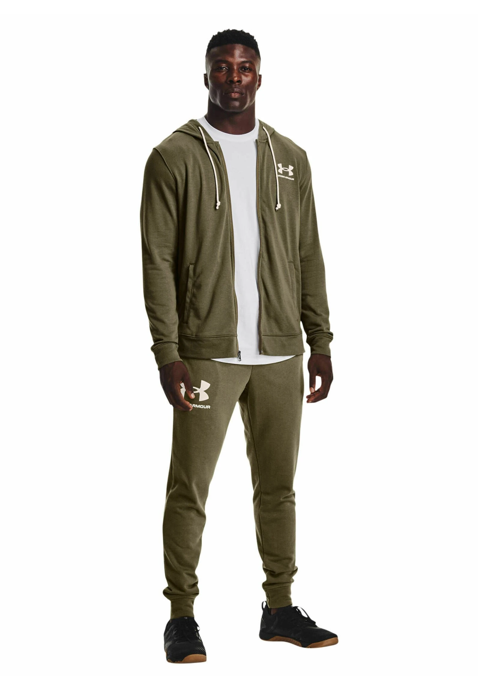 Under Armour Bluza Rozpinana - Khaki