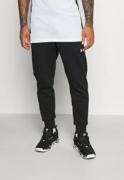 Under Armour BASELINE - Spodnie Treningowe - Black/grey