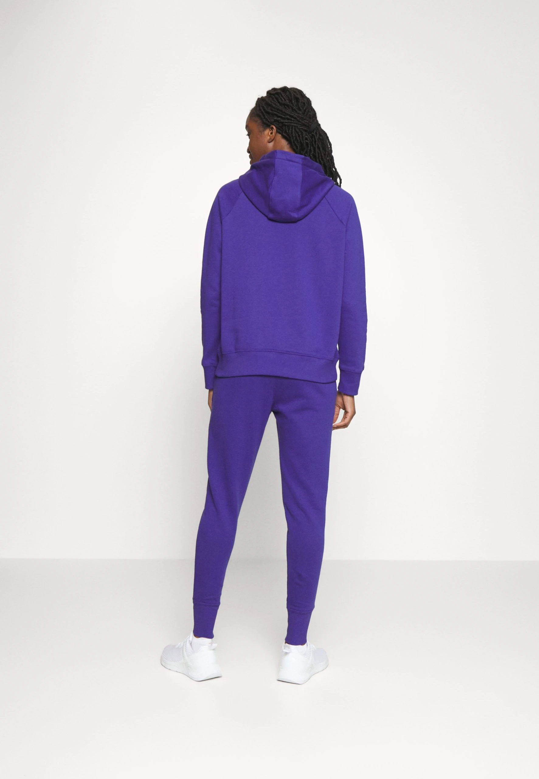 Under Armour RIVAL - Spodnie Treningowe - Sonar Blue/white - obrazek 3