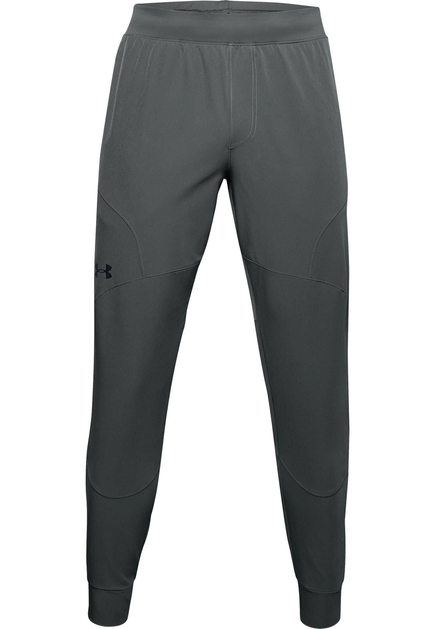 Under Armour UNSTOPPABLE - Spodnie Treningowe - Grey - obrazek 4