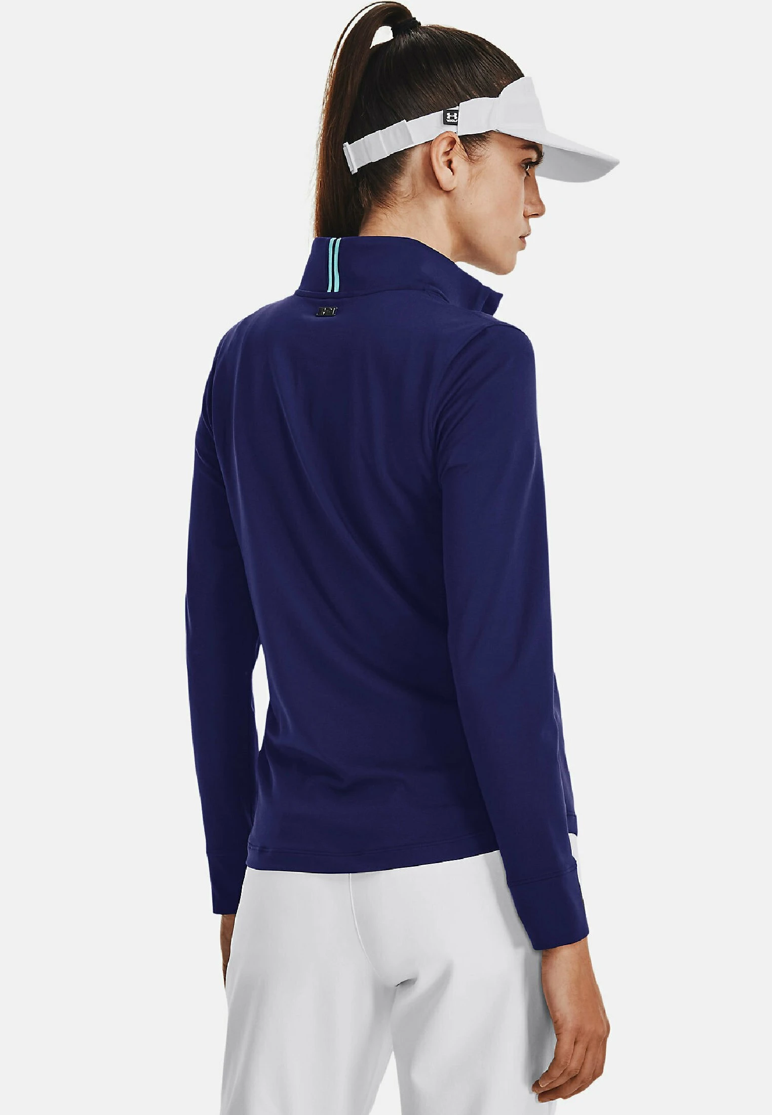Under Armour WARMUP UA PLAYOFF 1/4 ZIP - Bluzka Z Długim Rękawem - Sonar Blue - obrazek 3