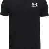 Under Armour SPORTSTYLE LEFT CHEST SS - Koszulka Sportowa - Black