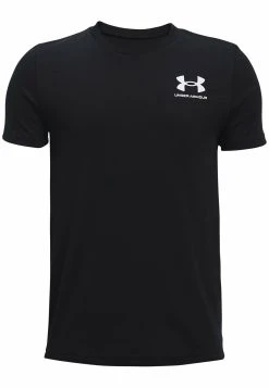 Under Armour SPORTSTYLE LEFT CHEST SS - Koszulka Sportowa - Black