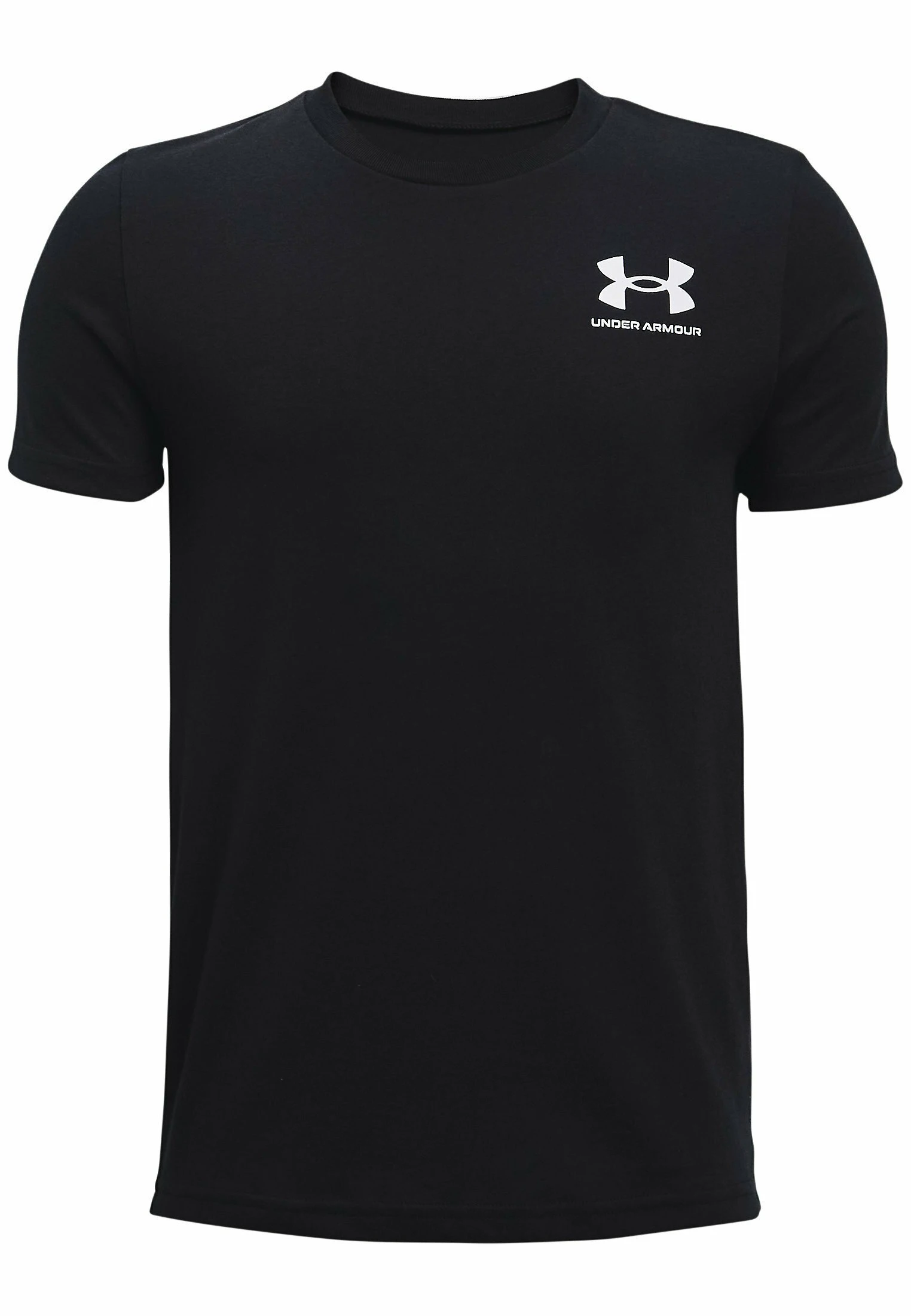 Under Armour SPORTSTYLE LEFT CHEST SS - Koszulka Sportowa - Black