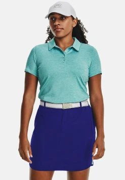 Under Armour SHORT-SLEEVE - Koszulka Polo - Blue Foam