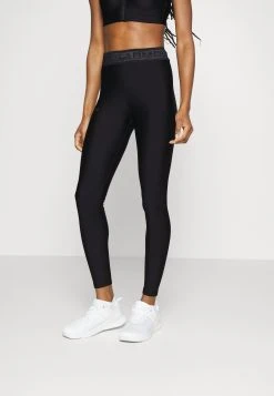 Under Armour BRANDED LEG - Legginsy - Black/jet Gray