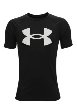 Under Armour FUSSBALL - T-shirt Z Nadrukiem - Schwarz
