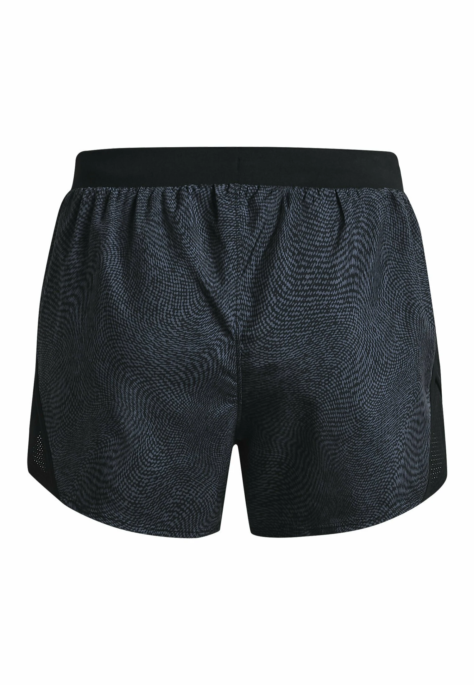 Under Armour FLY-BY 2.0 PRINTED - Krótkie Spodenki Sportowe - Black - obrazek 4