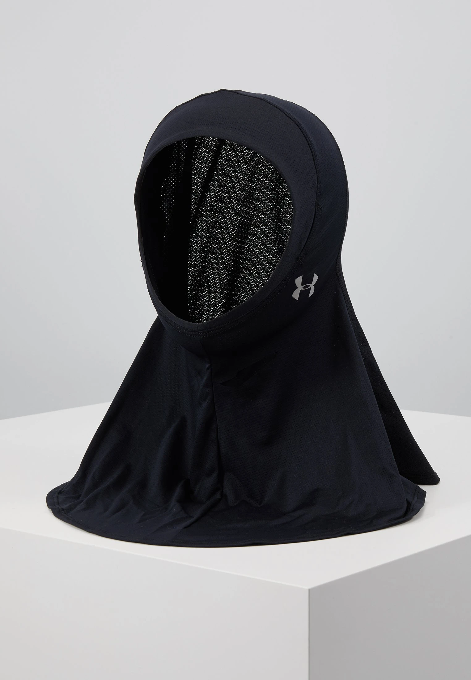 Under Armour SPORT HIJAB - Nakrycie Głowy - Black/silver