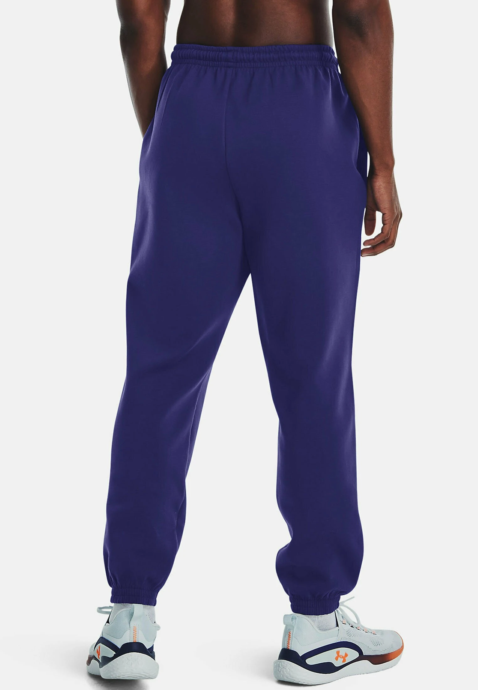 Under Armour UA SUMMIT - Spodnie Treningowe - Sonar Blue - obrazek 3