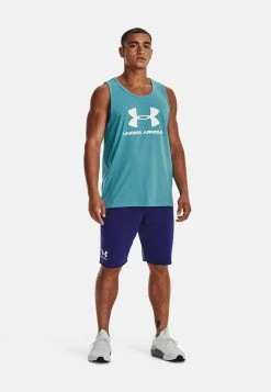 Under Armour SPORTSTYLE LOGO - Top - Glacier Blue