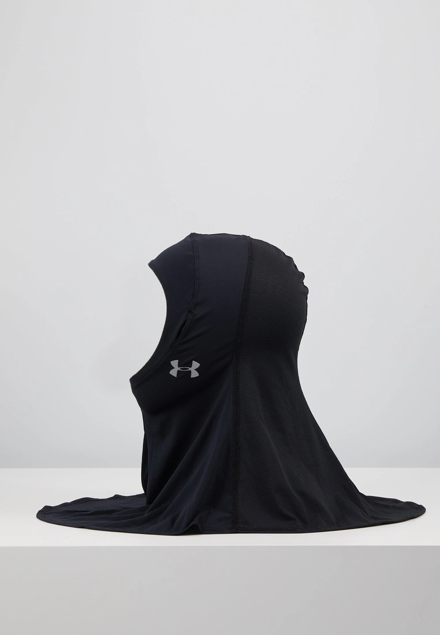 Under Armour SPORT HIJAB - Nakrycie Głowy - Black/silver - obrazek 4