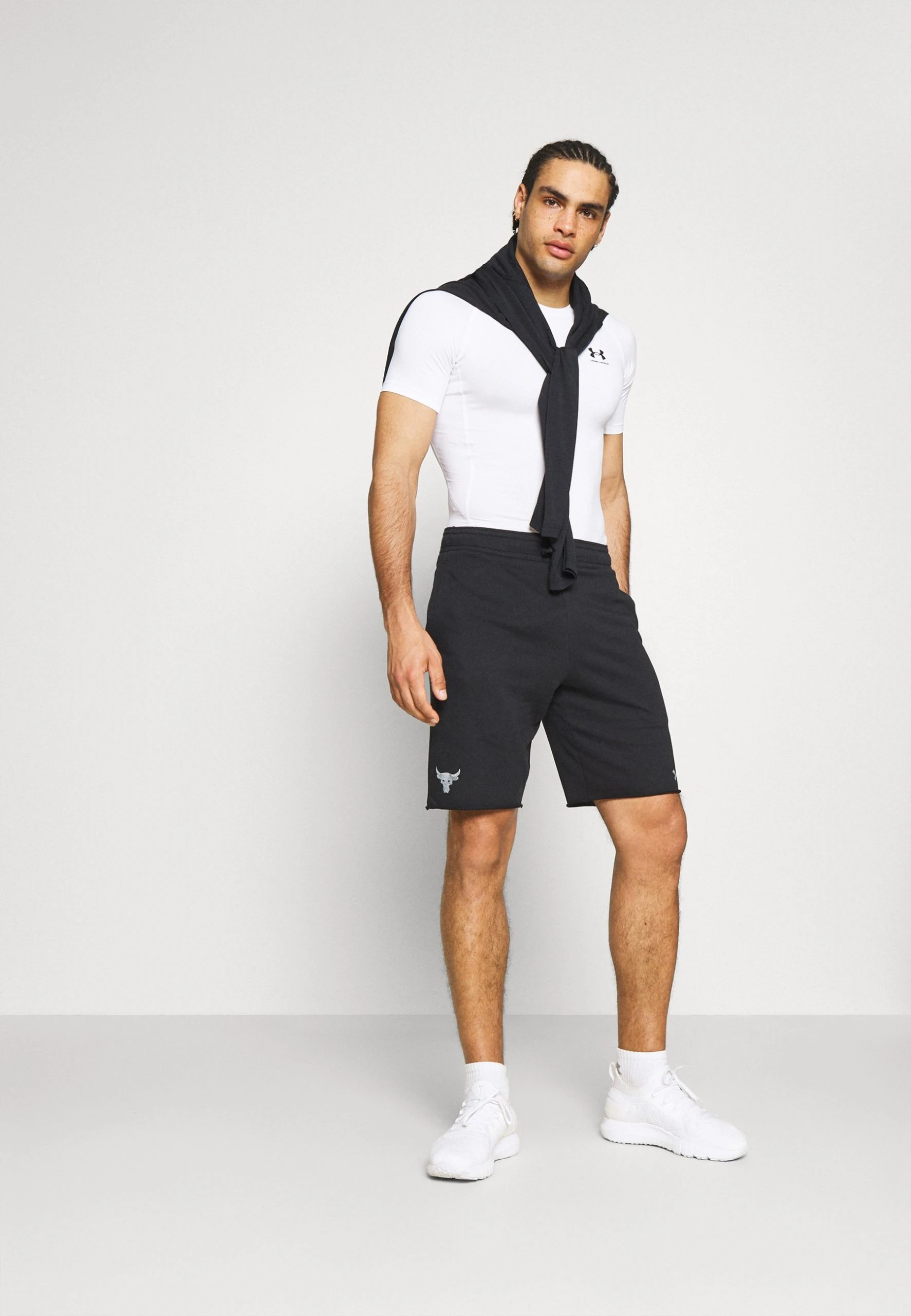 Under Armour HG COMPRESSION - Koszulka Sportowa - White - obrazek 2