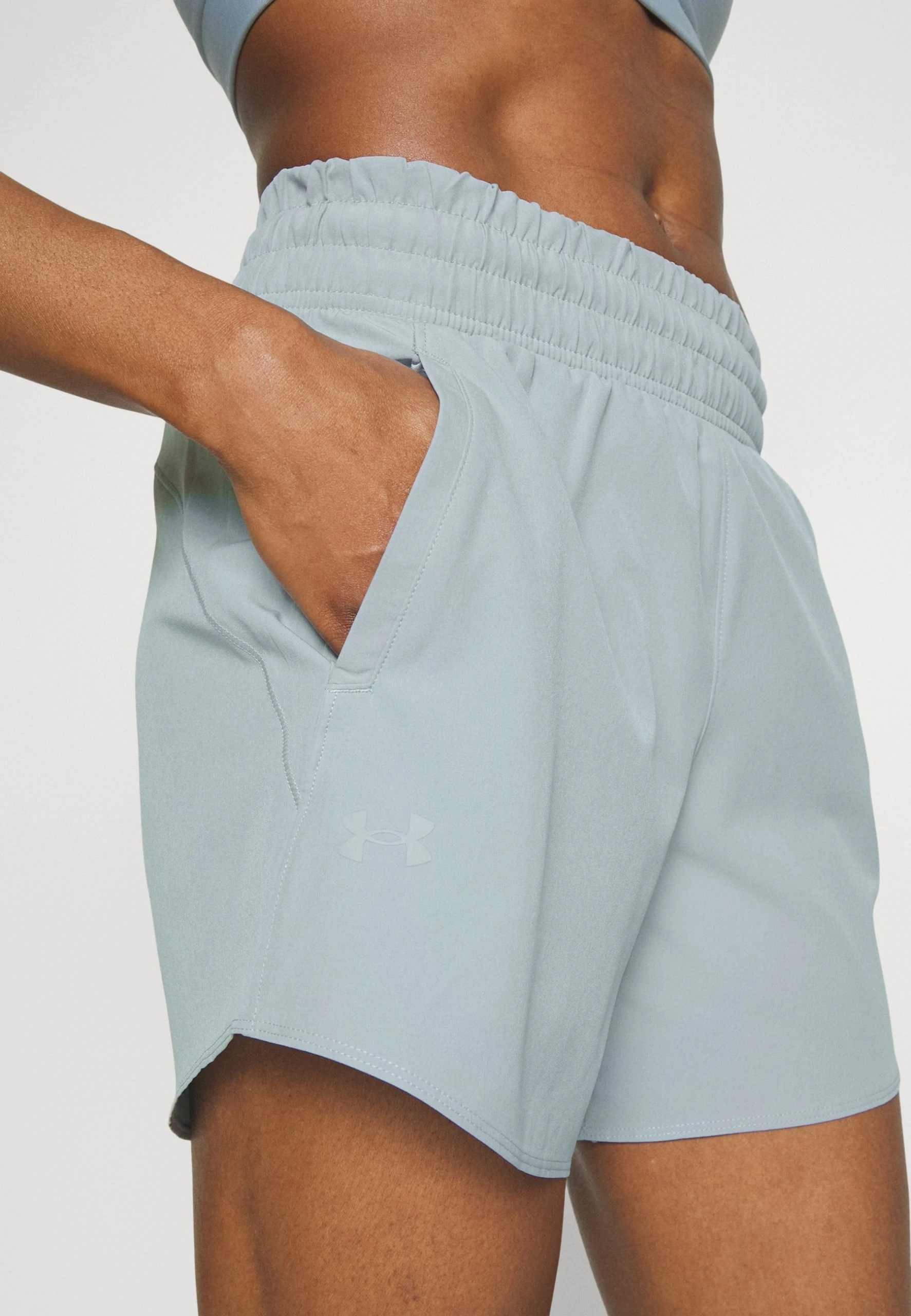 Under Armour FLEX SHORT - Krótkie Spodenki Sportowe - Harbor Blue - obrazek 4