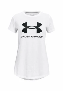 Under Armour SHORT SLEEVE - Koszulka Sportowa - White