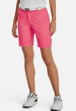 Under Armour LINKS - Krótkie Spodenki Sportowe - Pink Shock