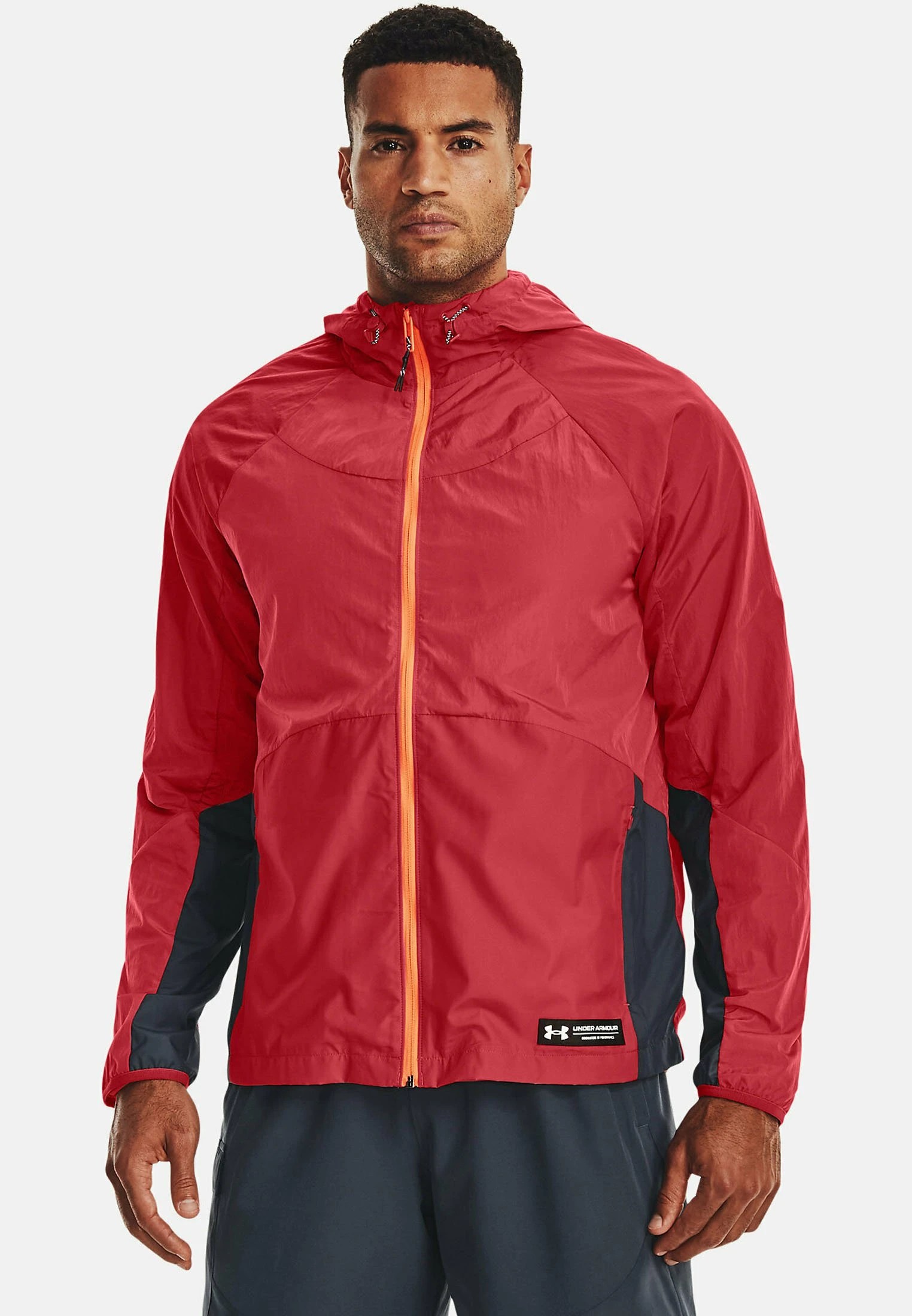 Under Armour UA RUSH FZ - Bluza Rozpinana - Chakra